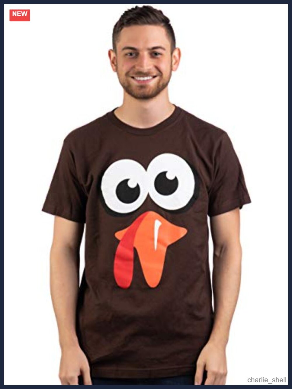 Unisex Modern Fit Christmas Costume Tee Short Sleeve Crew Neck